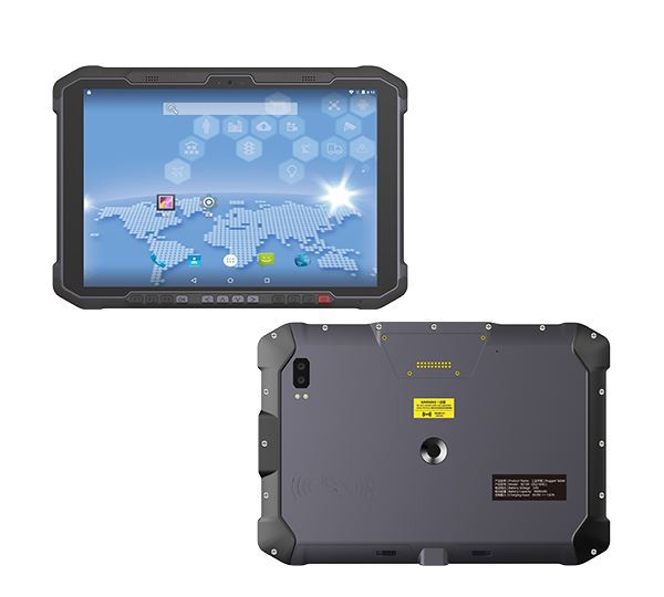 Spring loaded contact PDA