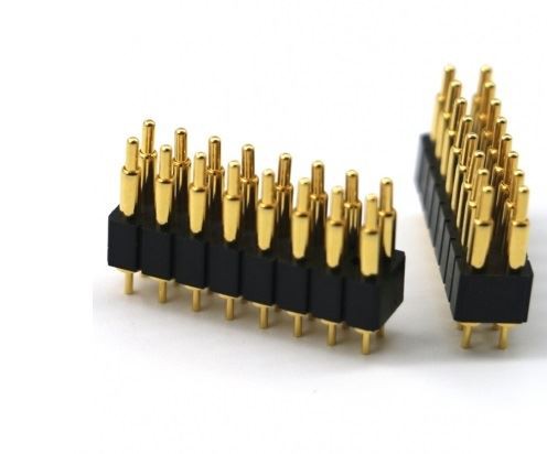 16 Pin Pogo Pin Conectors แบบวงกลม