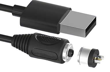 ขั้วต่อ Pogo Pin ชุบทองตัวผู้-ตัวเมีย