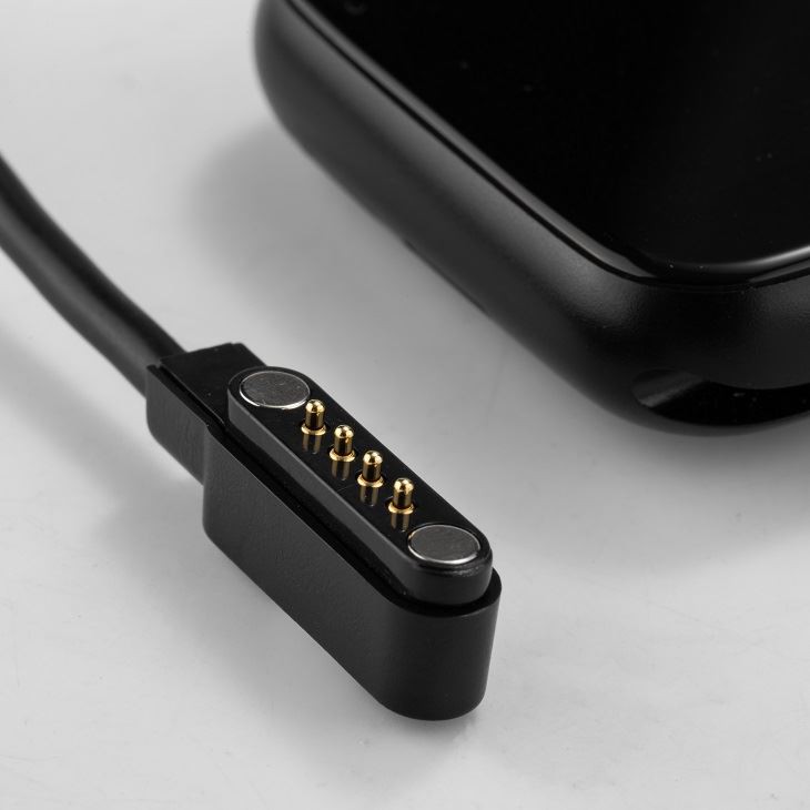 สายเคเบิลขั้วต่อ Pogo Pin แบบแม่เหล็ก 4 พิน