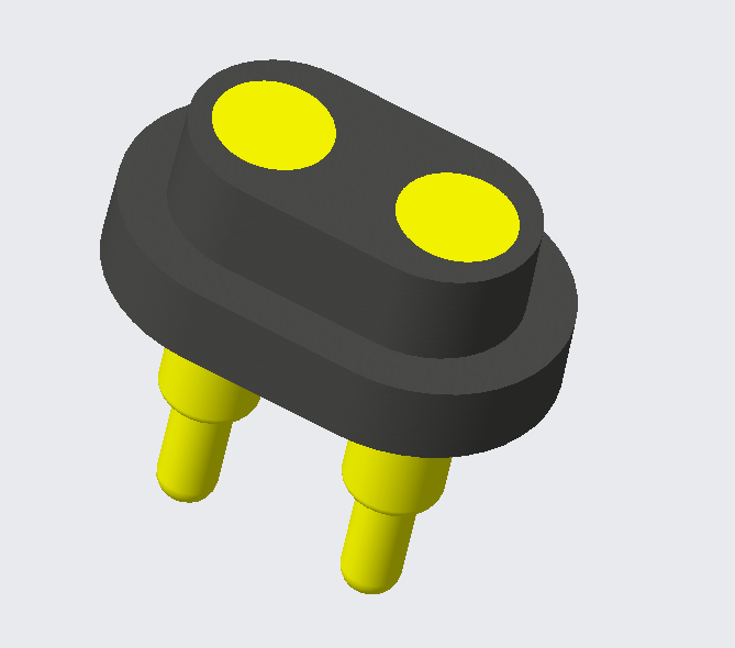 ขั้วต่อ PogoPin กันน้ำ 2 พิน