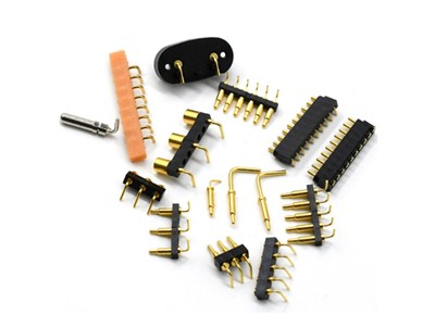 ขั้วต่อ Pogo Pin มุมขวาชายและหญิง