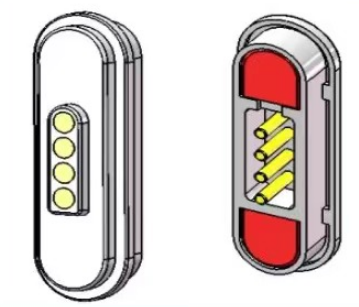 ขั้วต่อการชาร์จแบบแม่เหล็ก 4PIN